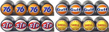 Check Out These Vintage Gas and Oil Logo Tire Valve Caps! - AutoValveCaps