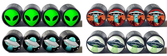 UFO and Alien Tire Valve Caps - Check Them Out! - AutoValveCaps