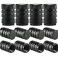 Black Barrel Aluminum Tire Valve Caps - Universal, Fits on all Vehicles