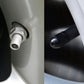 Black Dome Aluminum Tire Valve Caps - Universal, Fits all Vehicles