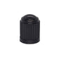 Black Tire Valve Caps - Plastic - Universal