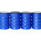 Blue Barrel Aluminum Tire Valve Caps - Universal, Fits on all Vehicles