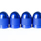 Blue Dome Aluminum Tire Valve Caps - Universal, Fits all Vehicles