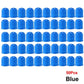 Blue Tire Valve Caps - Plastic - Universal