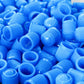 Blue Tire Valve Caps - Plastic - Universal