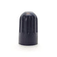 Extended Black Tire Valve Caps - Heavy Duty Plastic - Universal