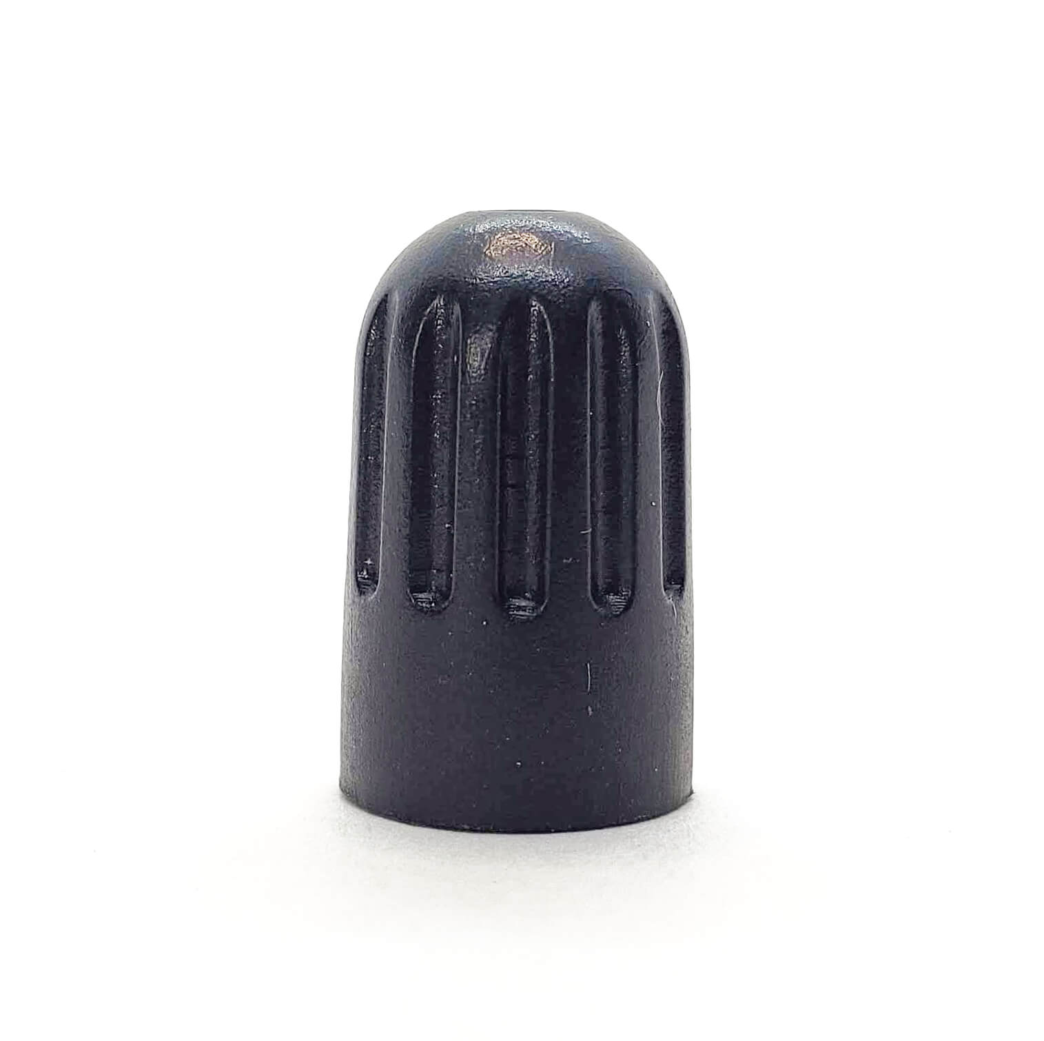 Extended Black Tire Valve Caps - Heavy Duty Plastic - Universal