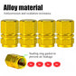 Gold Hex Aluminum Tire Valve Caps - Sets of 4, 8, 12 or 20 - Universal, Fits on all Vehicles