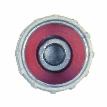 Gray Tire Valve Caps (Style 1) - Plastic - Universal