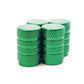 Green Barrel Aluminum Tire Valve Caps - Universal, Fits on all Vehicles