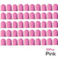 Pink Tire Valve Caps - Plastic - Universal