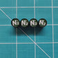 Dark Green N2 Nitrogen Tire Valve Caps - Black Aluminum - Universal