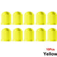 Yellow Tire Valve Caps - Plastic - Universal