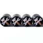 Hammer and Wrench Emoji Tire Valve Caps - Aluminum - Set of Four