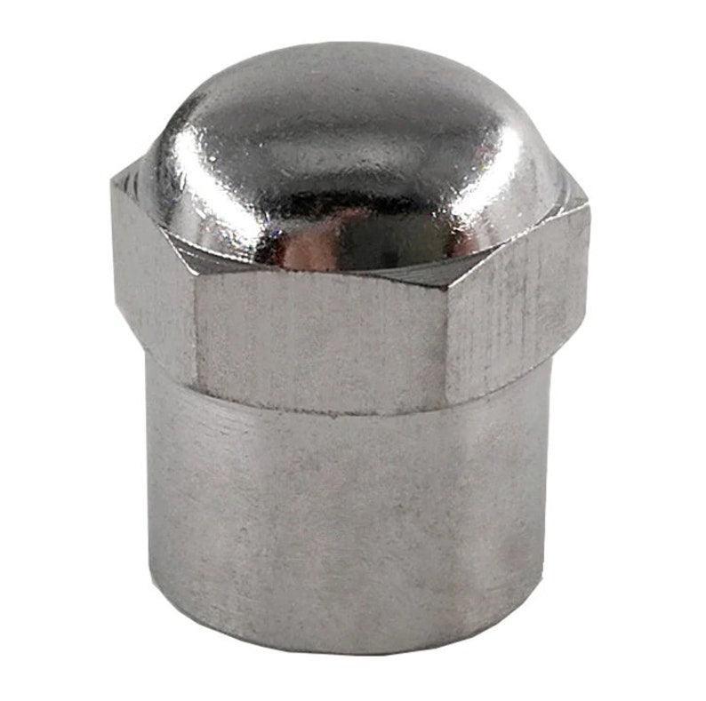 Heavy Duty Metal Dome Tire Valve Stem Caps - Universal