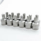 Heavy Duty Metal Slotted Tire Valve Stem Caps - Universal