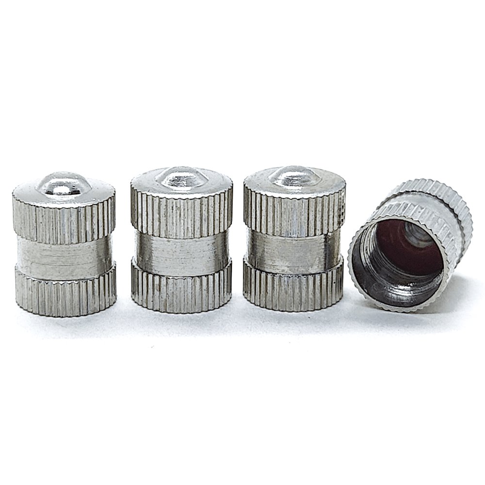 Heavy Duty Metal Tire Valve Stem Caps - Universal