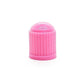 Pink Plastic Valve Stem Caps - Universal, Fits on all Vehicles