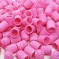 Pink Plastic Valve Stem Caps - Universal, Fits on all Vehicles