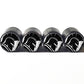 Spartan Warrior Trojan (Style 1) Tire Valve Caps - Aluminum - Set of 4