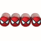 Spiderman Tire Valve Stem Caps - Aluminum - Set of Four