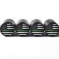 US Military Green Line American Flag Tire Valve Caps - Set of Four